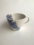 Kaffekopp m/blomstermotiv K96