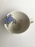 Kaffekopp m/blomstermotiv K96