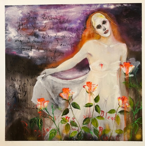 Blossoms and blood - giclee av Therese Nortvedt | Neo galleri
