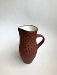 Mugge - Brun m/prikker 17 cm - Neo Galleri - Et kunstgalleri i Gamle Stavanger