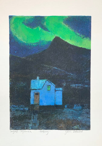 Nattsang - serigrafi av Gunn Vottestad | Neo galleri