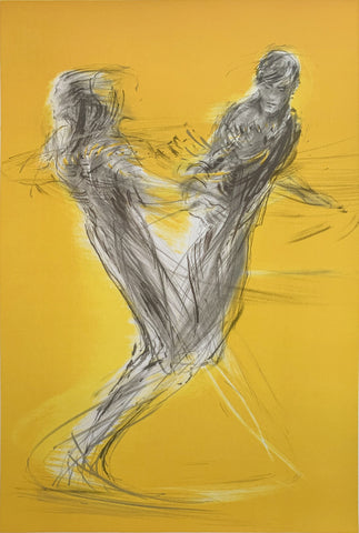 Yellow - Litografi av Runi Langum | Neo Galleri