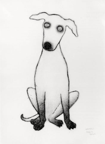 Portrett av en hund