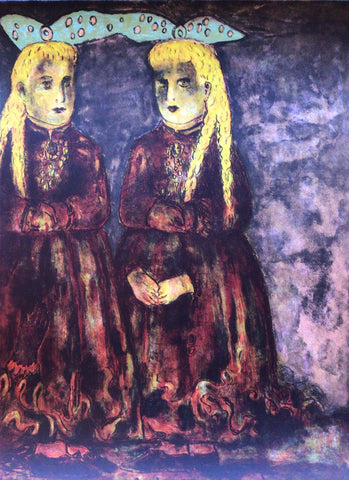 Jeg går i tusen tanker - litografi av Therese Nortvedt | Kunstgalleri og nettgalleri Neo Galleri