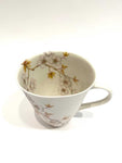Høy Kopp m/blomster K73