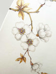 Høy Kopp m/blomster K73